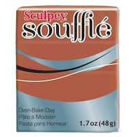 Picture of Sculpey Souffle Clay, Cinnamon, 48.2 g