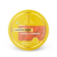 Picture of Khadi Organique Sandalwood and Turmeric Loofah Soap, 125g