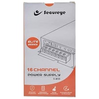 Picture of Secureye 16 Channel CCTV Power Supply, 12V, 20Amp