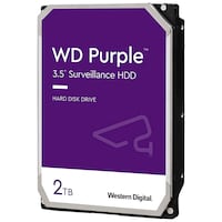 Western Digital WD Purple Surveillance Internal Hard Drive HDD, 2TB