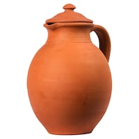 Picture of Village Decor Terracotta Water Pitcher, Brown, 3 Litre