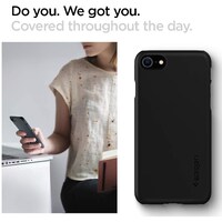 Spigen Thin Fit Case for iPhone, Black