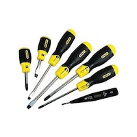 Picture of Stanley Cushion Grip Flared Magnetic Tip Screw Driver & Tester Set