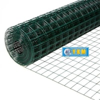Picture of Ykm Pvc Coated Welded Wire Mesh Fence, 20M, Green, 1.8 x 20m