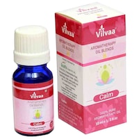 Picture of Vilvaa Aromatherapy Oil Blends, Calm, 10 ml