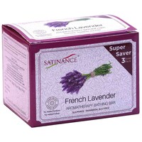 Picture of Satinance French Lavender Aromatherapy Bathing Bar, 100 Gm, Pack Of 3
