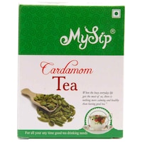 Mysip Pure Cardamom Tea, 100 gm, Green