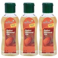 Picture of Satinance Sweet Almond Oil, 100ml, Pack of 3