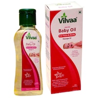 Picture of Vilvaa Face & Body Massage Oil For Baby, 100 ml
