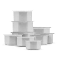 Picture of Tiger Aluminium Deep Cookware Set With Lids , Set Of 9