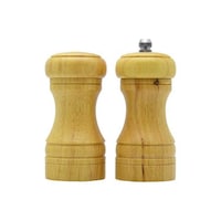 Picture of Raj Wooden Salt And Pepper Set , 4.5 Inch