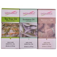 Picture of Satinance Eucalyptus, Tea Tree & Vetivert Oil Combo
