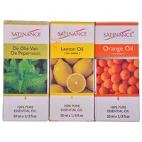 Picture of Satinance Lemon, Orange & Peppermint Oil Combo