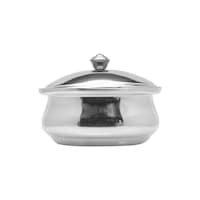 Picture of Raj Aluminium Cook And Serve Pot With Lid , 18.5 Cm