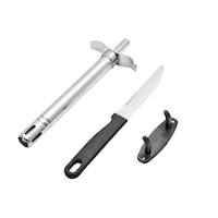 Picture of Actionware Gas Lighter And Knife Combo Set , Set Of 2 Pcs