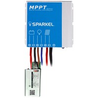 Sparkel Smart MPPT Solar Charge Controller, SPSCC-2024LiMPPT, 20 A