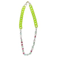 Picture of RKS Rextel Non Adjustable Plastic Mask Chain, Green
