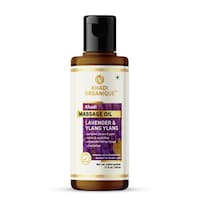 Khadi Organique Lavender & Ylang Ylang Massage Oil, 210ml