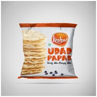 Keshav Premium Quality Crispy Udad Papad, 50 gm