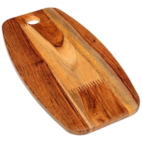 Picture of Sarangware Teak Wood Reversible Chopping Board, CHOPPING-13 8"X15"