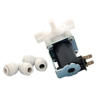Picture of Aqua Purple Solenoid Valve for RO Water Purifier Filter, AQ-34, White/Grey