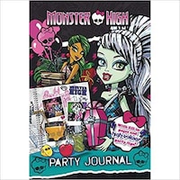 Picture of Monster High Party Journal, With Fill-In Pages & High-Voltage Party