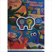 Parragon Disney Pixar Dream & Discover Colouring Book, Paperback