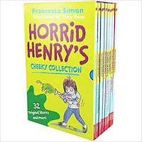 Francesca Simon Horrid Henry Cheeky 10 Book Collection, Hardback