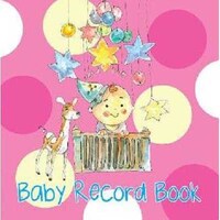 Picture of Om Books Baby Record Books: Pink Book, Hardback