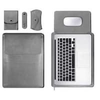 Picture of Rag & Sak Laptop Sleeve For Macbook 11 & 12 Inch, Gray