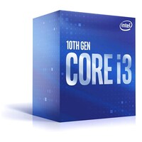 Intel Core i3-10100 Base Clock, 3.60GHz, Socket LGA1200, 65W