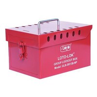 Loto Lok Portable Big Group Lock Box, GLB-SR13B-NP