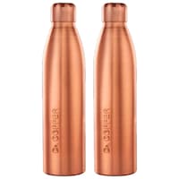 Picture of Dr. Copper Pure CU Water Bottle, 1 Litre, Set of 2