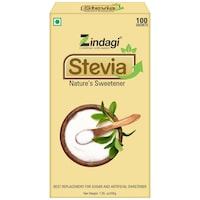 Picture of Zindagi Stevia Natural Sweetener, 100 Sachets