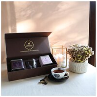 Octavius Premium Connoisseurs Tea Collection Darjeeling Two Teas and Teaware