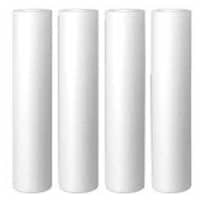 Picture of A One Pro RO Kemflo Water Spun Filter Sediment Solid Cartridge, Set of 5