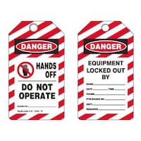 Loto Lok PVC Danger Tags, 143mm, S1–TAGD–19