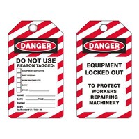 Loto Lok PVC Danger Tags, 143mm, S1–TAGD–06