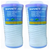 Picture of Swet RO Wound Thread Candle Filter, White, 9", Set of 4