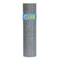 Ykm Galvanised Welded Wire Mesh Fence, 13.5M, Silver, 1.2 x 13.5m