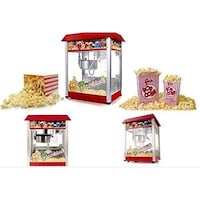Picture of Grace Kitchen Electric Fully Automatic Non-Stick Popcorn Maker Machine