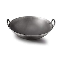 Grace Kitchen Carbon Steel Chinese Wok Pan
