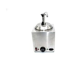 Stainless Commercial Cheese Warmer Dispenser Pump
