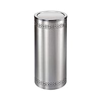Picture of Grace Kitchen Stainless Steel Round Swing Top Lid Trash Bin