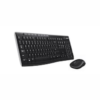Logitech Wireless Keyboard & Mouse, MK 270