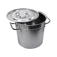 Grace Kitchen 15L Stainless Steel Stock Pot with Lid