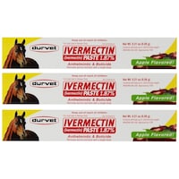 Durvet Ivermectin Paste Removes Worms and Bots, Pack of 3