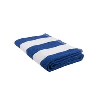Picture of BYFT Petunia Pool Towel, 90x180cm, Blue & White