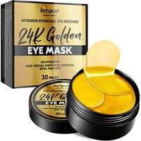 Picture of Kinpur Hydrogel 24K Golden Under Eye Patches - Pack of 30 Pairs