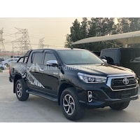 Toyota Hilux Double Cabin, 2.8L, Black - 2019